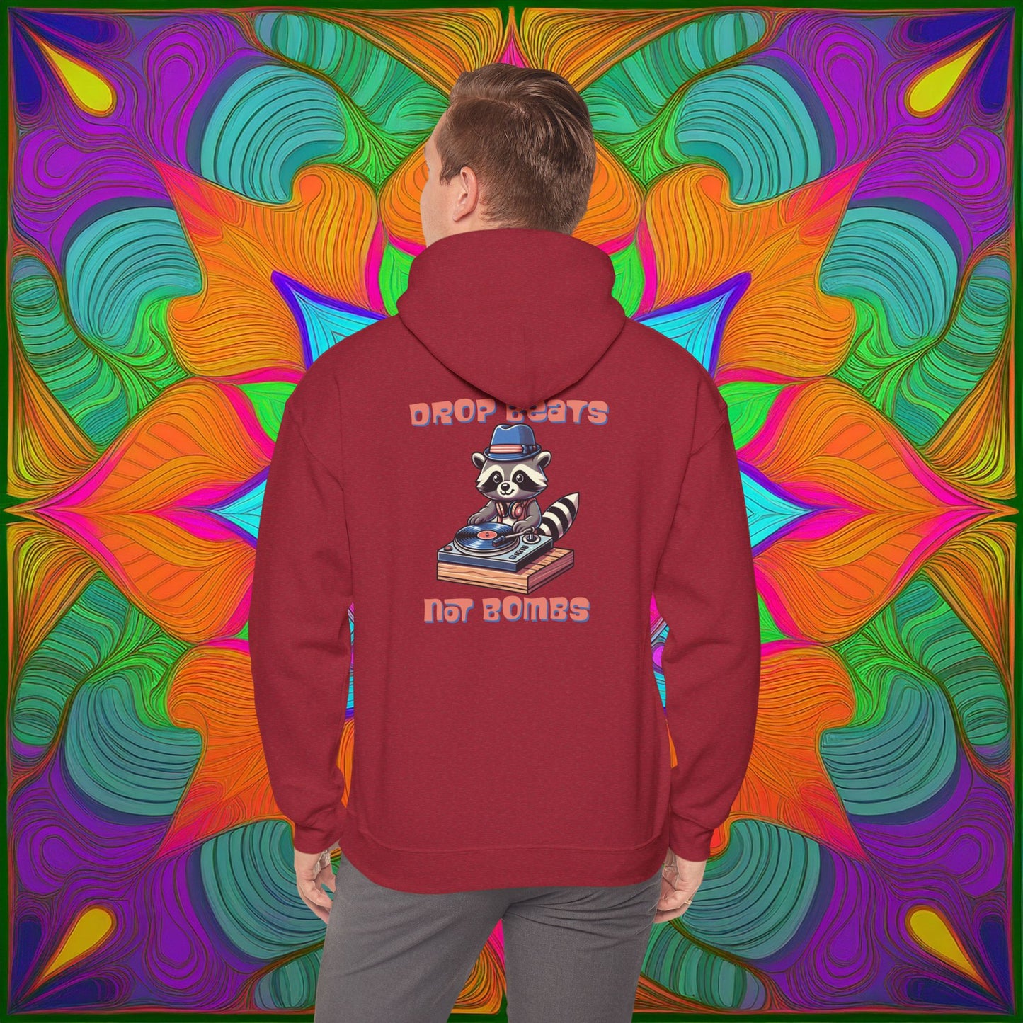 "Beats Not Bombs" Peace Hoodie