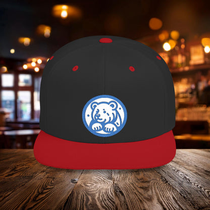 Bear Cub Flat Bill Snapback