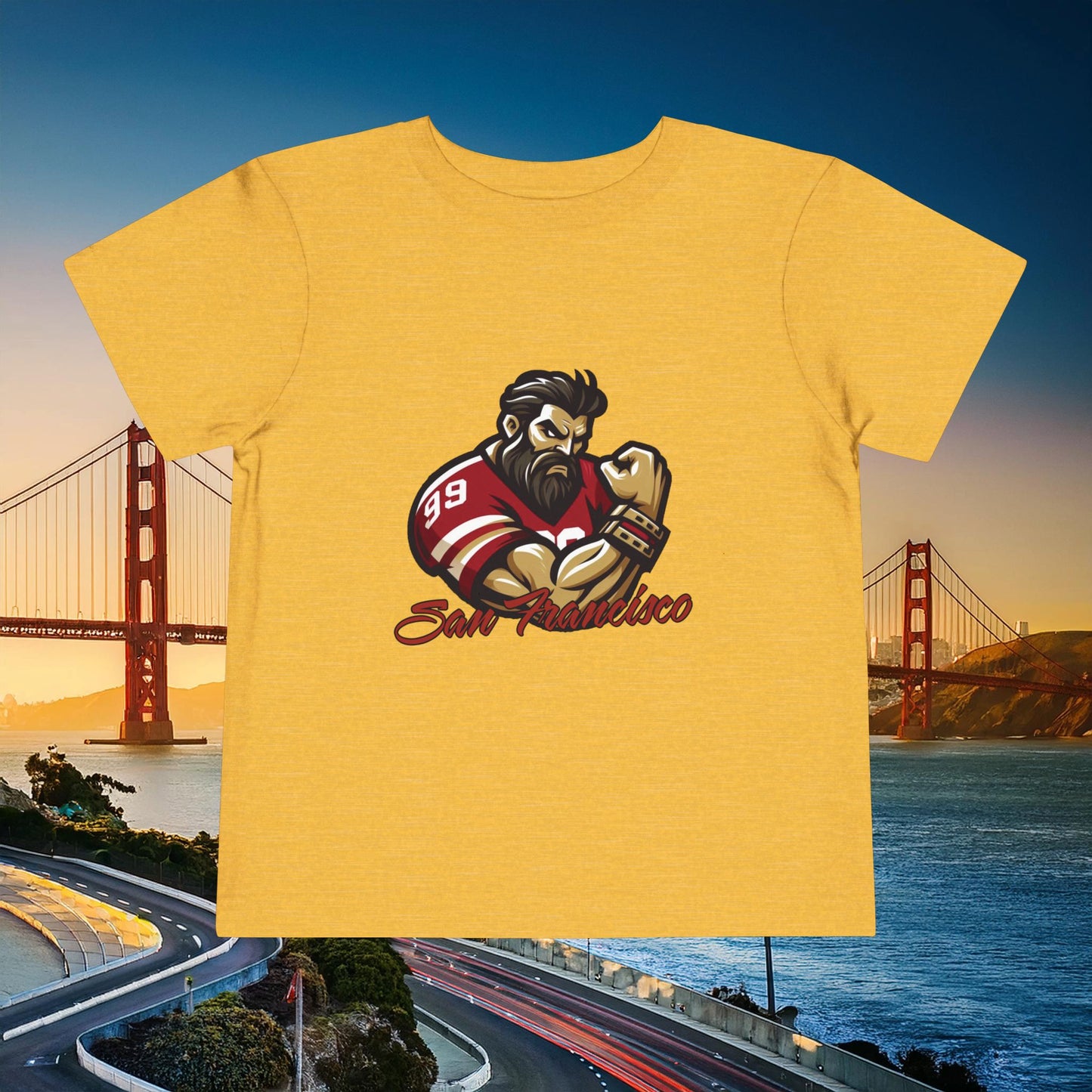 San Francisco Football Fan Toddler Tee