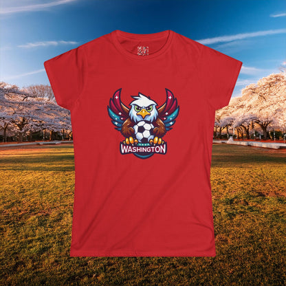 Washington Spirit Eagle Women's Softstyle Tee