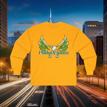 Philadelphia Eagle Logo Long Sleeve Tee