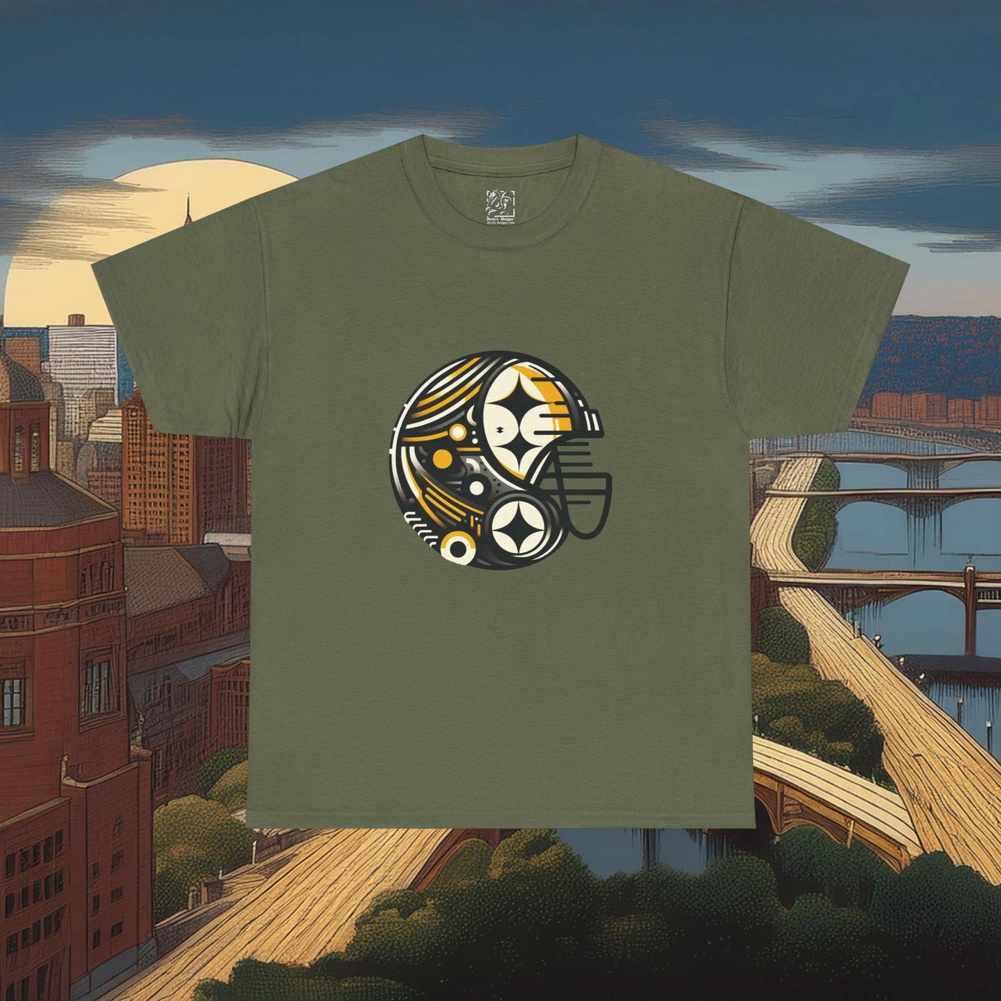 Pittsburgh Football Crest Tee