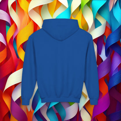 Rainbow Heart Youth Hoodie