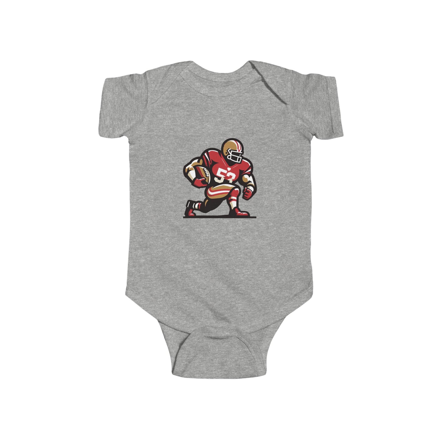 San Francisco Football Player Infant Bodysuit