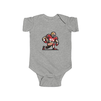 San Francisco Football Player Infant Bodysuit