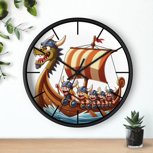 Little Raiding Party Wall Clock