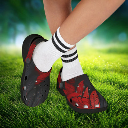 DC United Feather Kid's Foam Clogs