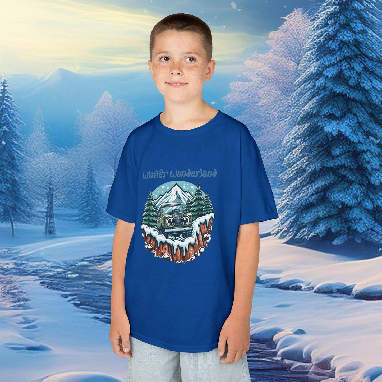 Winter Wonderland Off-road Kids Tee