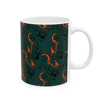 Newcastle Seahorse Ceramic Mugs (11oz/15oz)