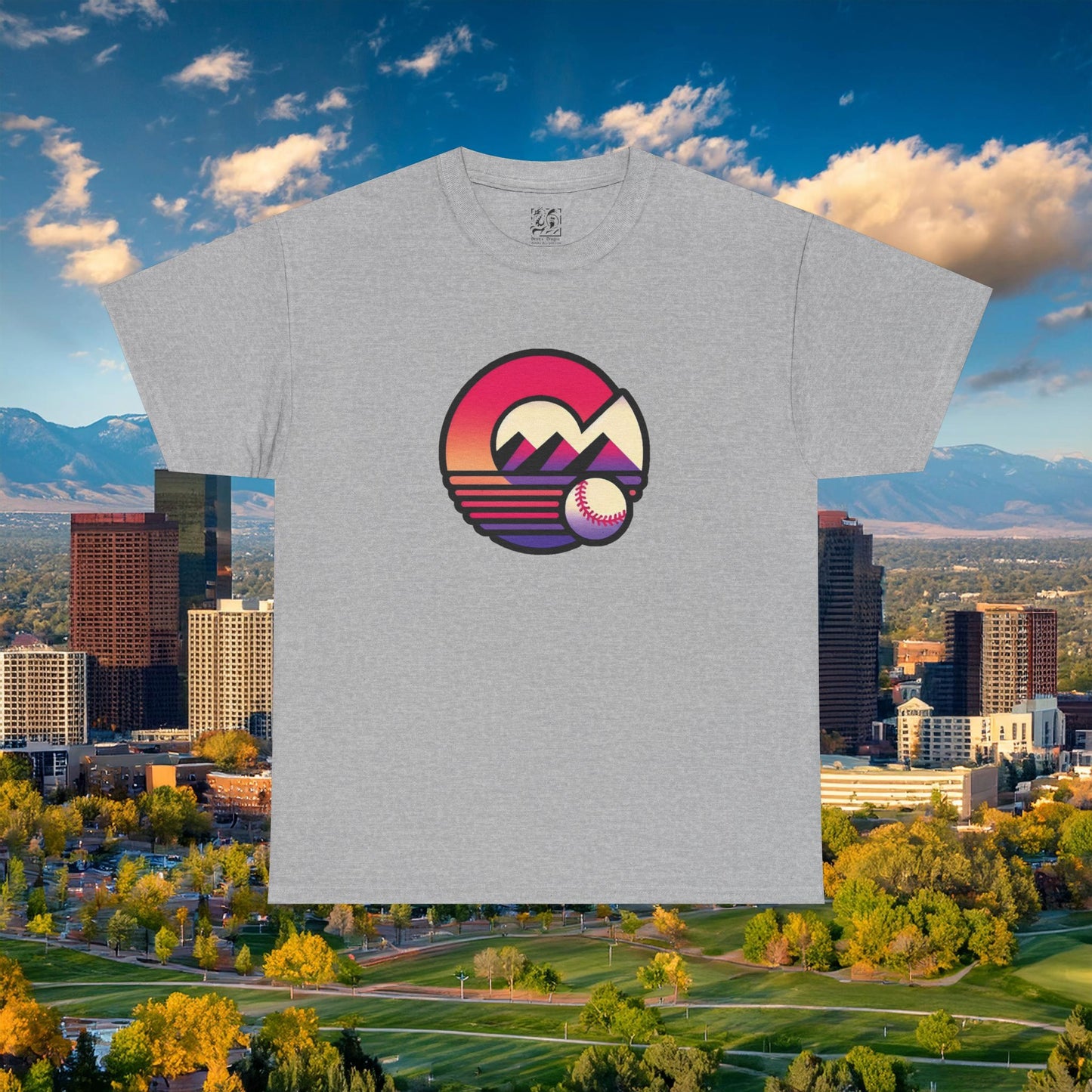 Retro Colorado Baseball Tee