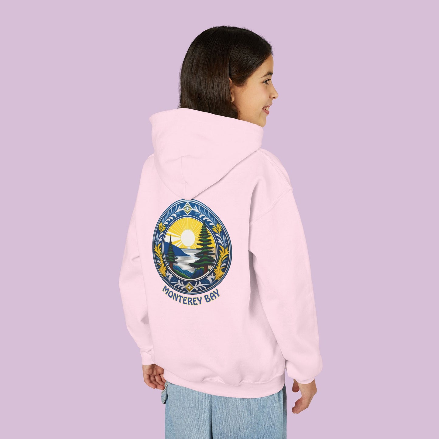 Monterey Bay Point Lobos Youth Hoodie