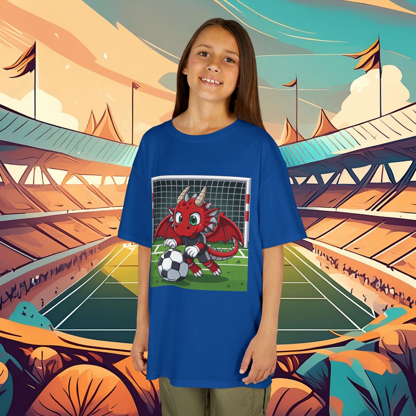 Wrexham Red Dragon Keeper Kids Tee