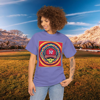 Psychedelic Funky W Skull Tee