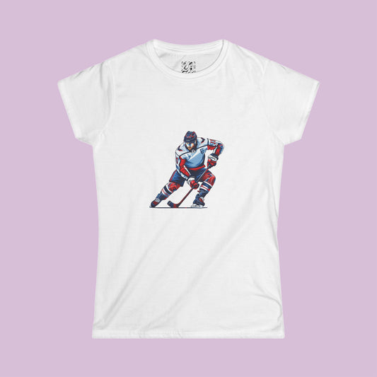 Washington Hockey Forward Women's Softstyle Tee