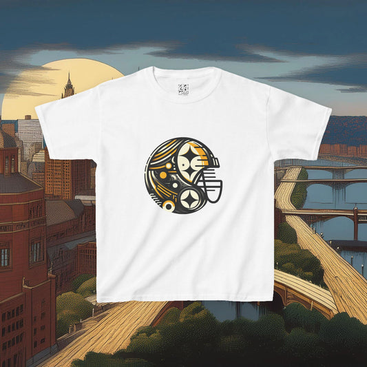 Pittsburgh Football Crest Kids Tee