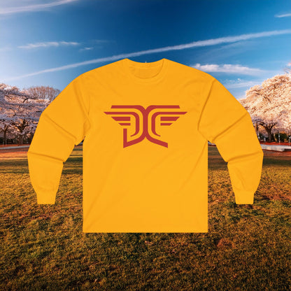 Winged DC Long Sleeve Tee