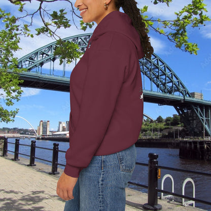 Newcastle United Howay The Lasses B&W (Twin Mags) Hoodie