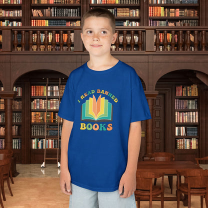 I Read Banned Books Kids Tee
