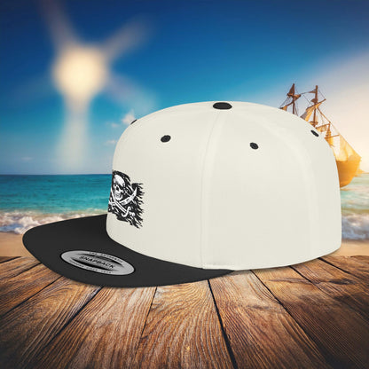 Jolly Roger Flat Bill Snapback