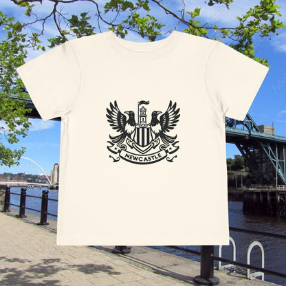 Newcastle United B&W Crest Toddler Tee
