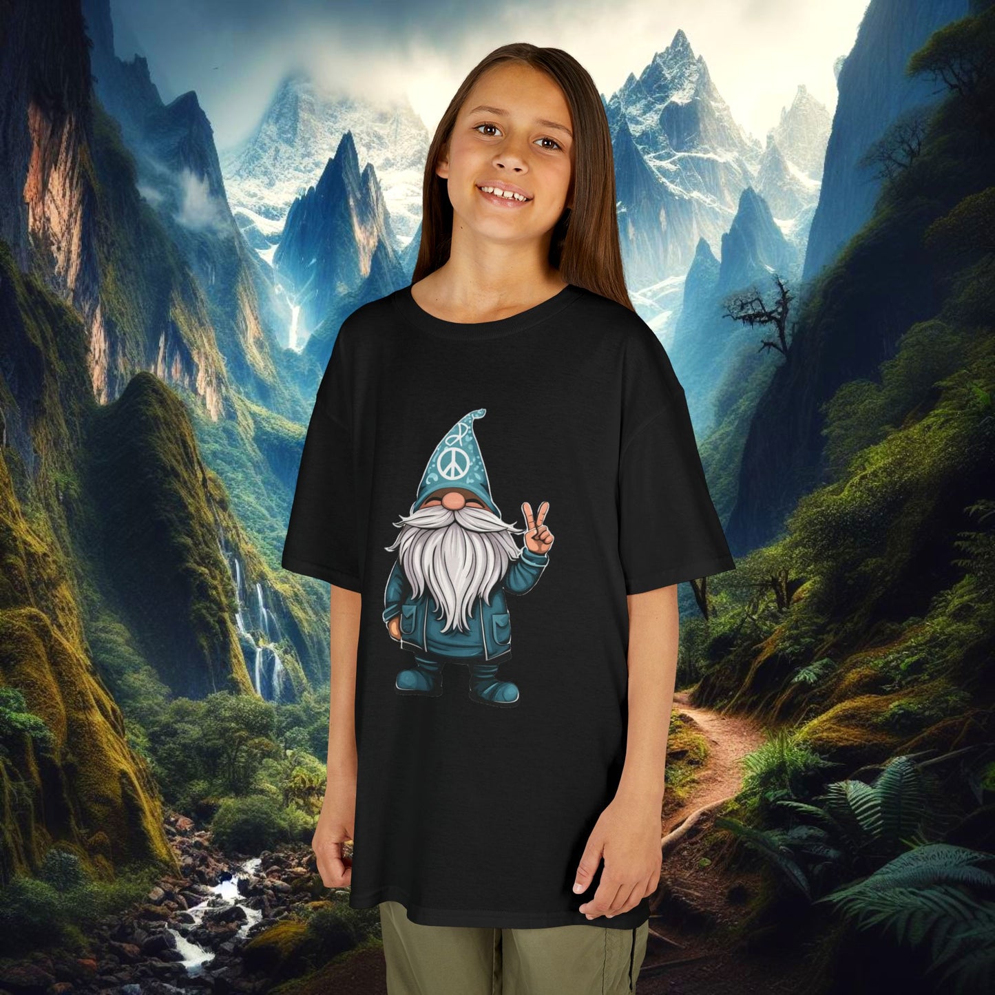 Peace Gnome Kids Tee