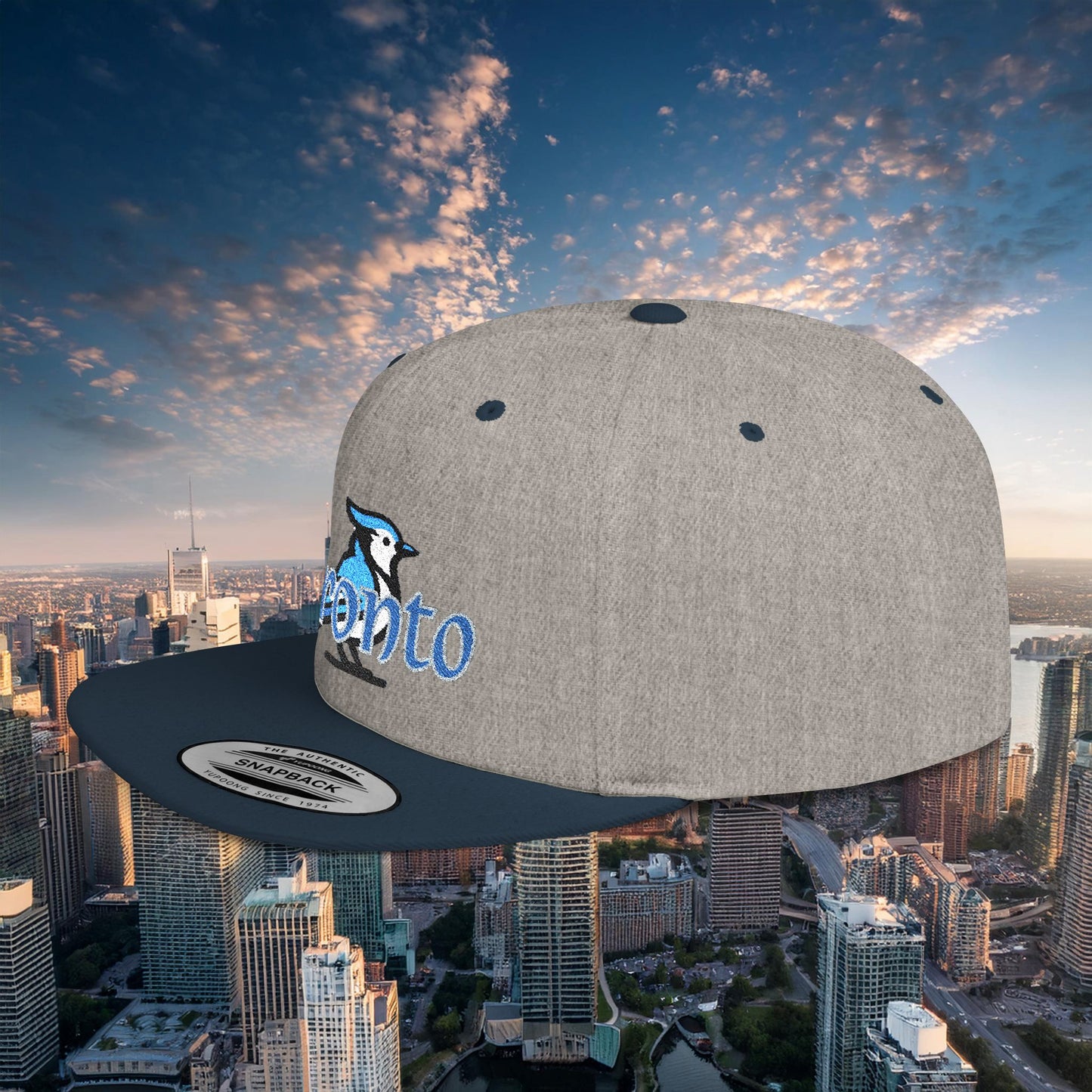 Toronto Jays Flat Bill Snapback