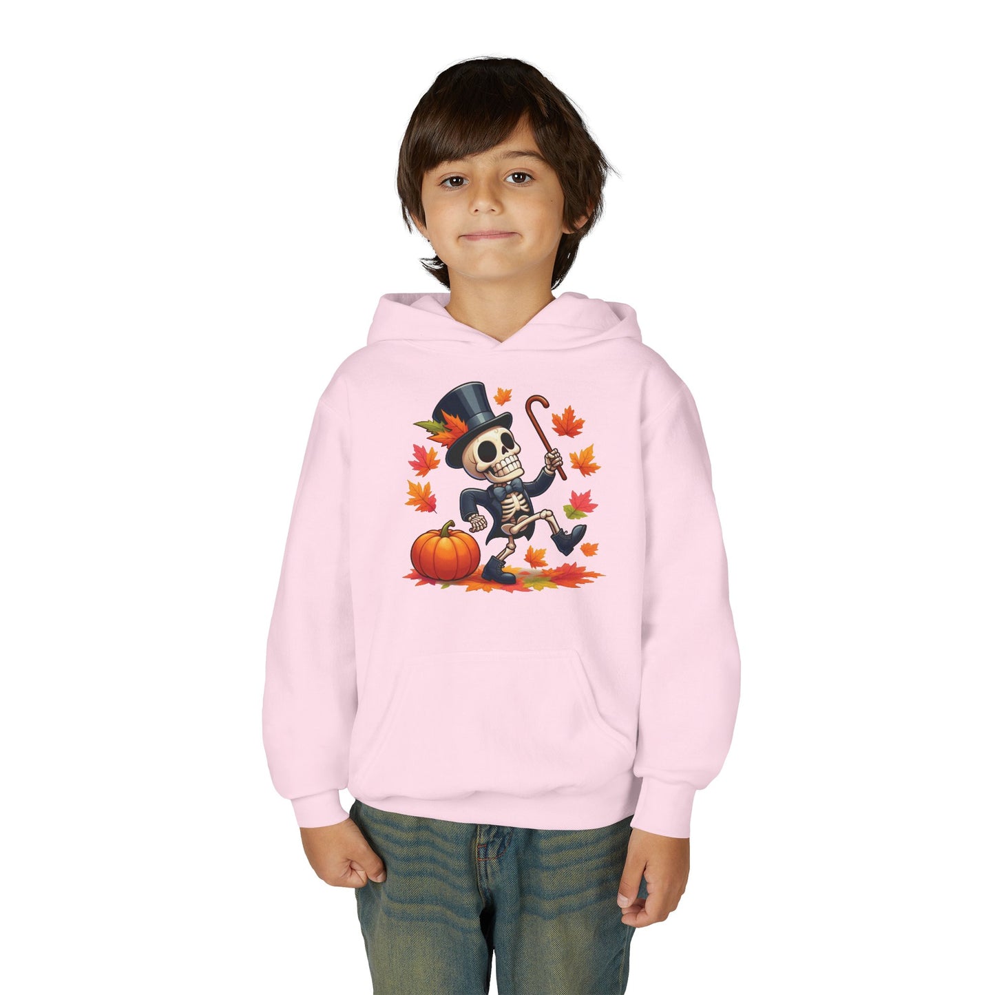 Snazzy Skeleton Youth Hoodie