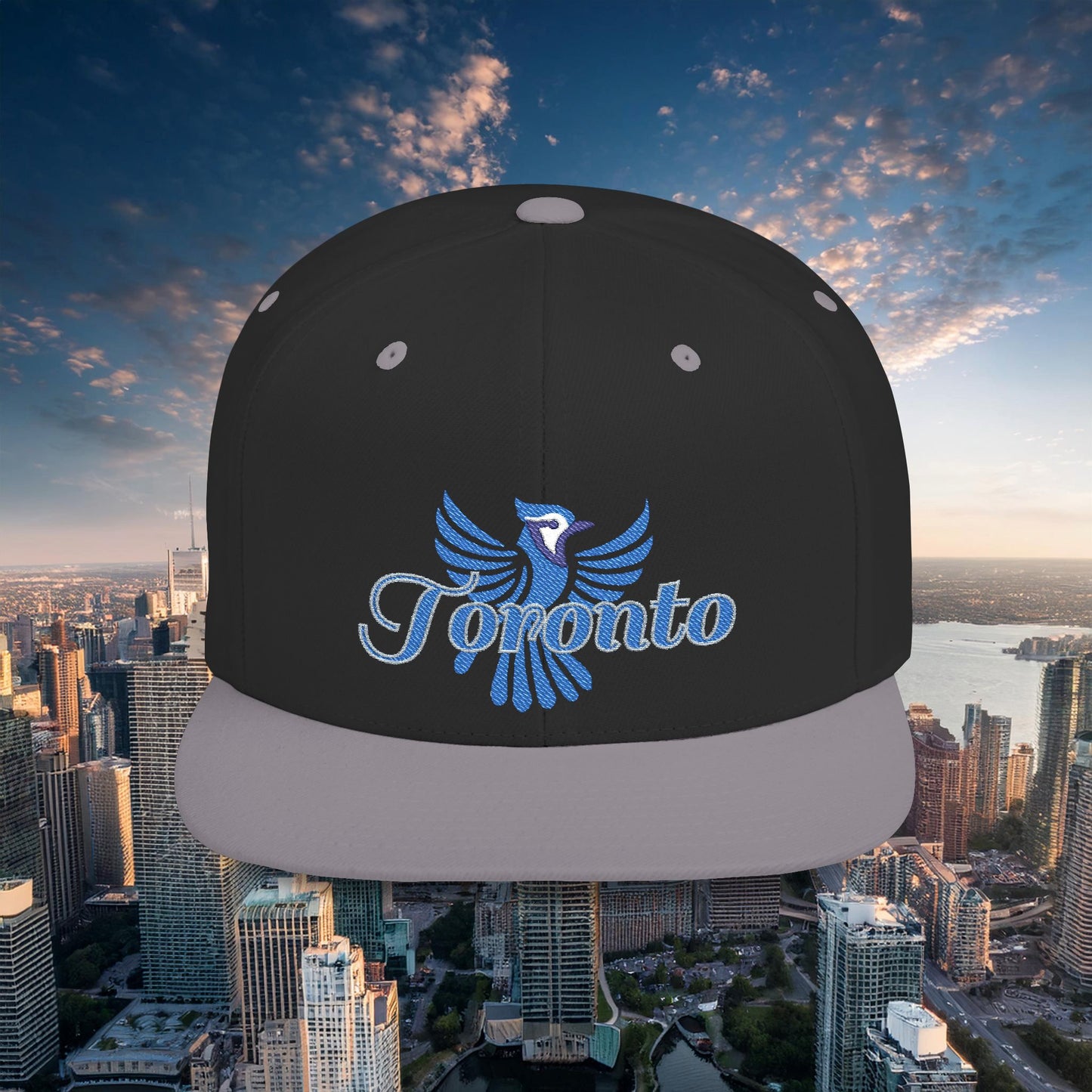 Toronto Flying Blue Jay Flat Bill Snapback