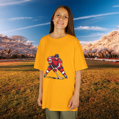 Washington Hockey Player Kids Tee