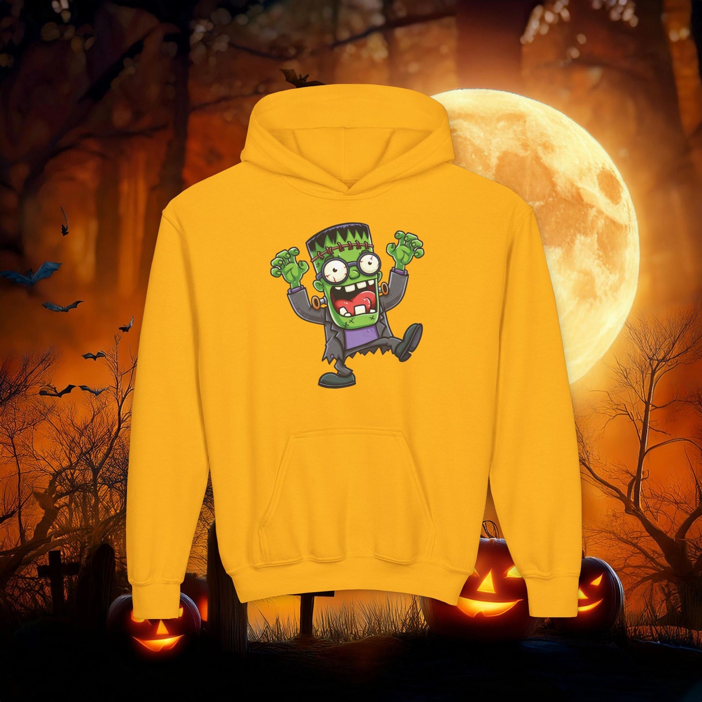 Frankenstein's Monster Youth Hoodie
