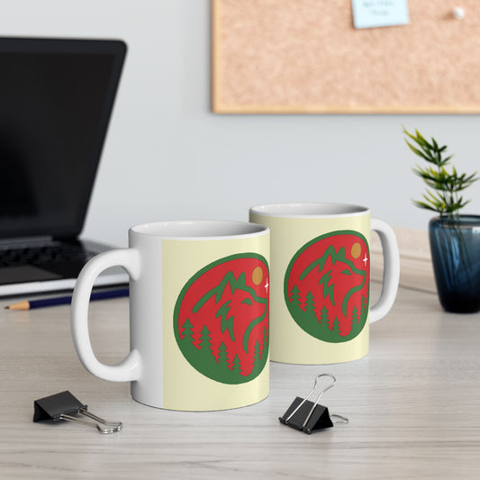 Minnesota Wild Wolf Mugs (11oz\15oz)