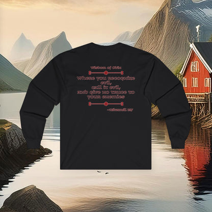 No Silence, No Quarter Long Sleeve Tee