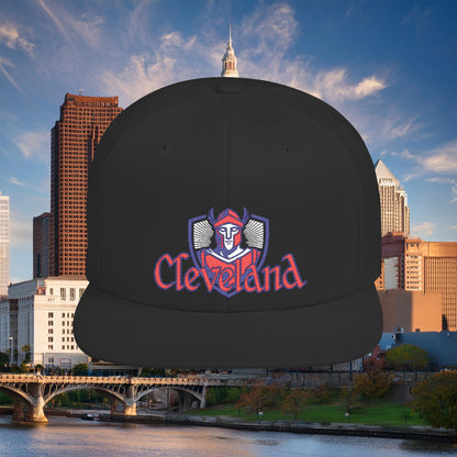 Cleveland Baseball Flat Bill Snapback
