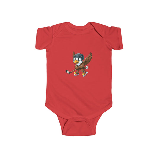 Washington Hockey Little Caps Fan Infant Bodysuit