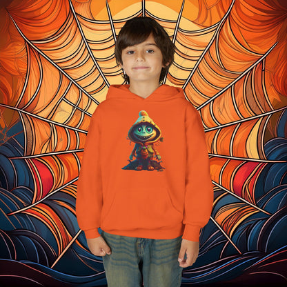 Trick or Treat Monster Youth Hoodie