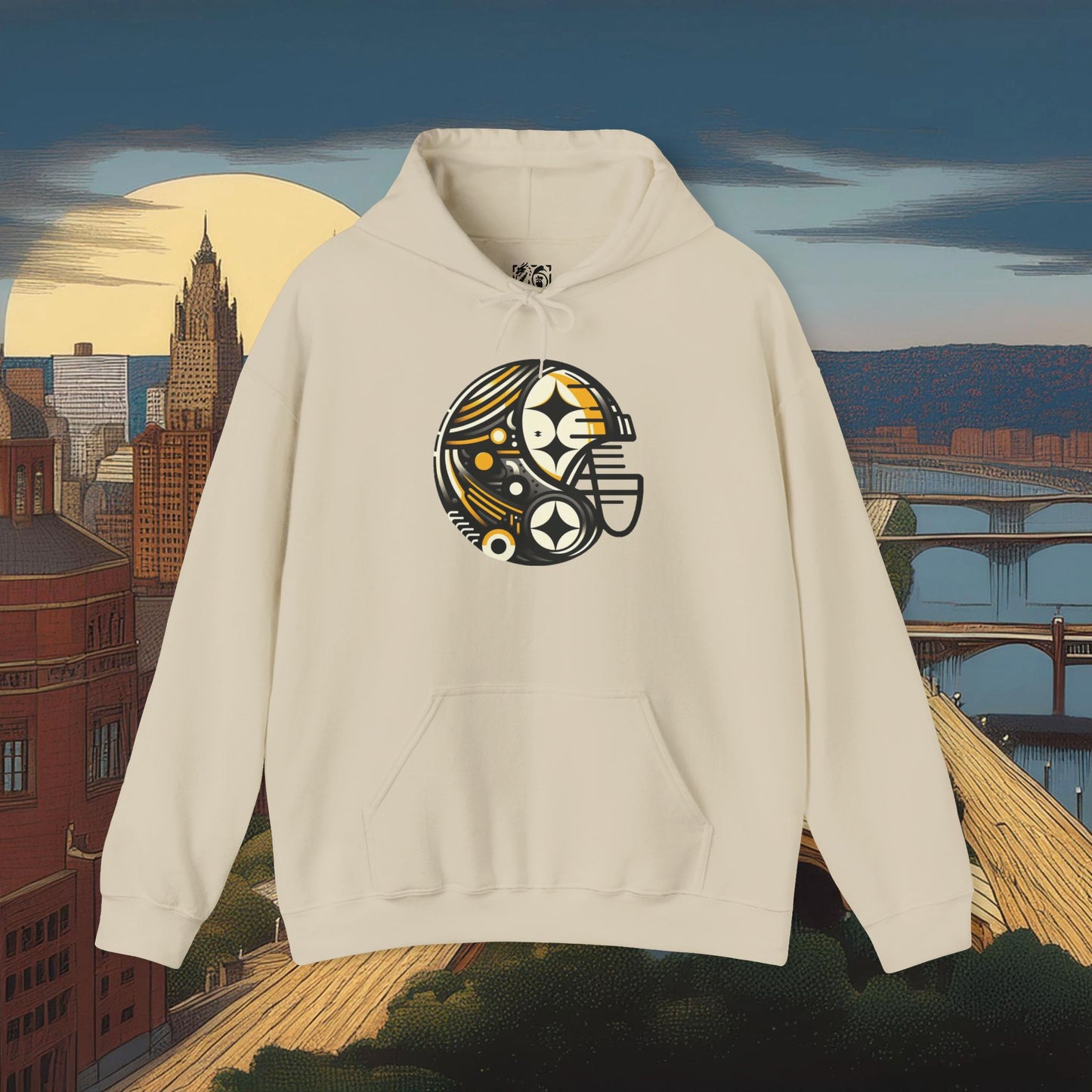 Pittsburgh Football Crest Hoodie