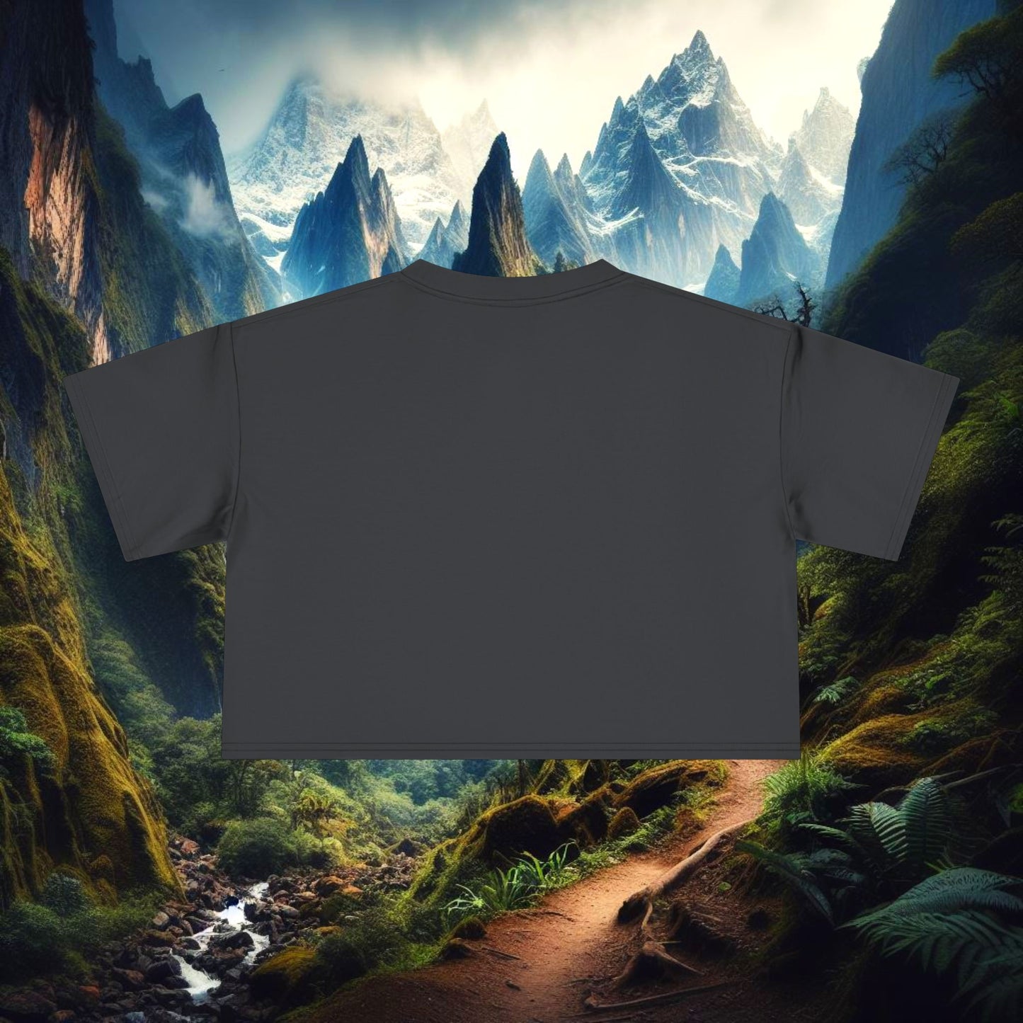 Dark Portal Women's Crop Tee