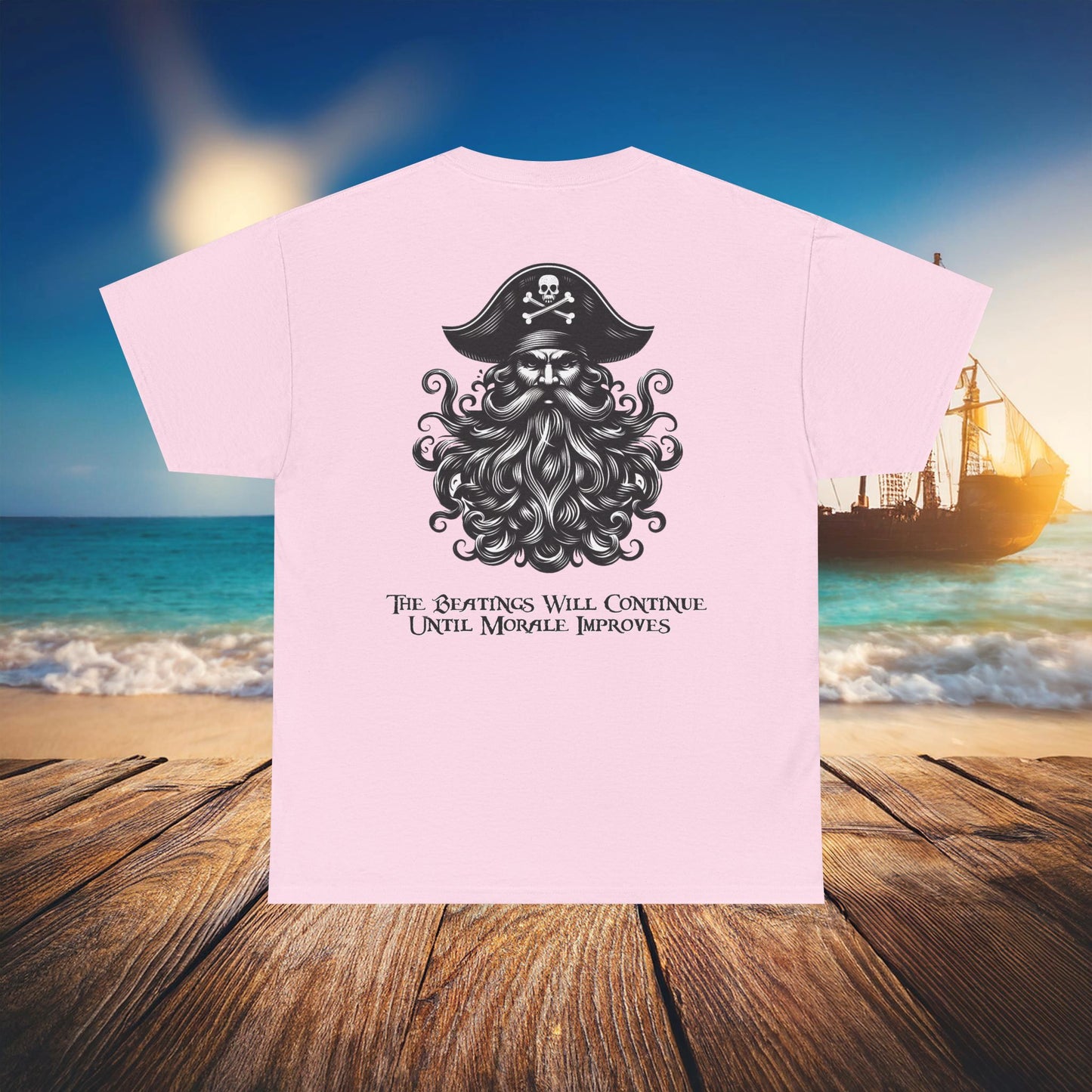 Pirate "Beatings Will Continue" Tee