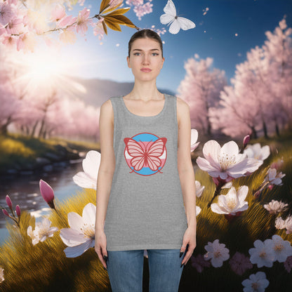 The T Elders Butterfly Unisex Heavy Cotton Tank Top