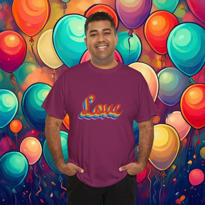 Rainbow Love Unisex Tee