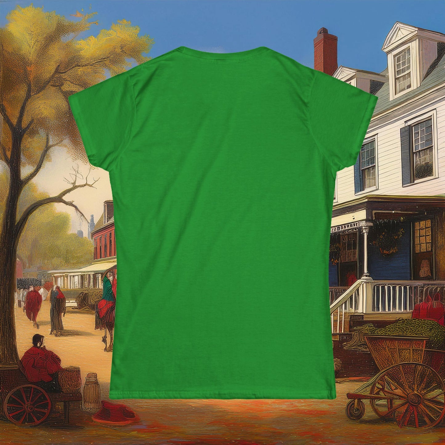 Revolutionary Red Dragons Crest Women's Softstyle Tee