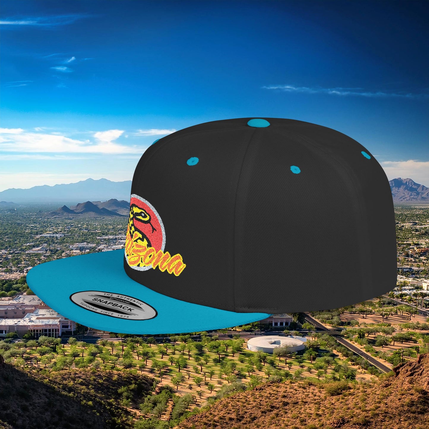 Arizona Baseball Flat Bill Snapback