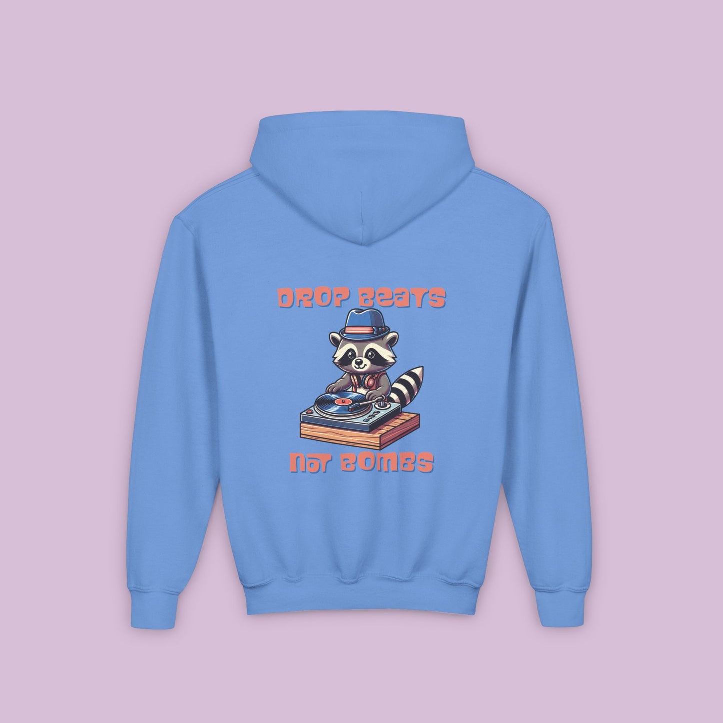 "Beats Not Bombs" Peace Youth Hoodie