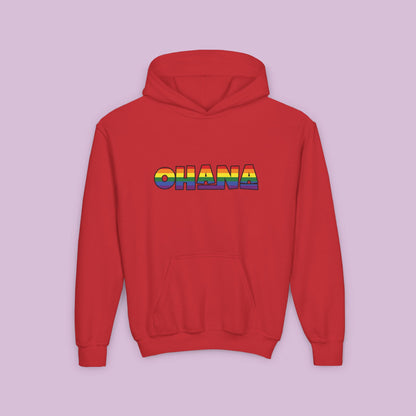 Rainbow Ohana Youth Hoodie
