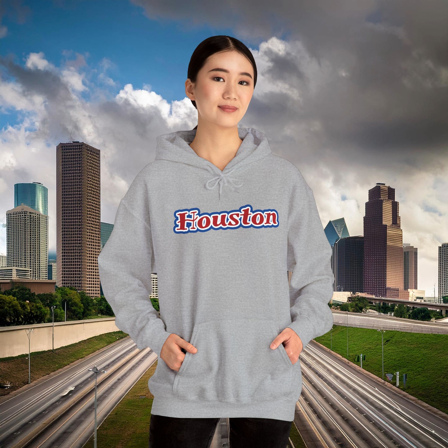 Houston Bull Football Hoodie