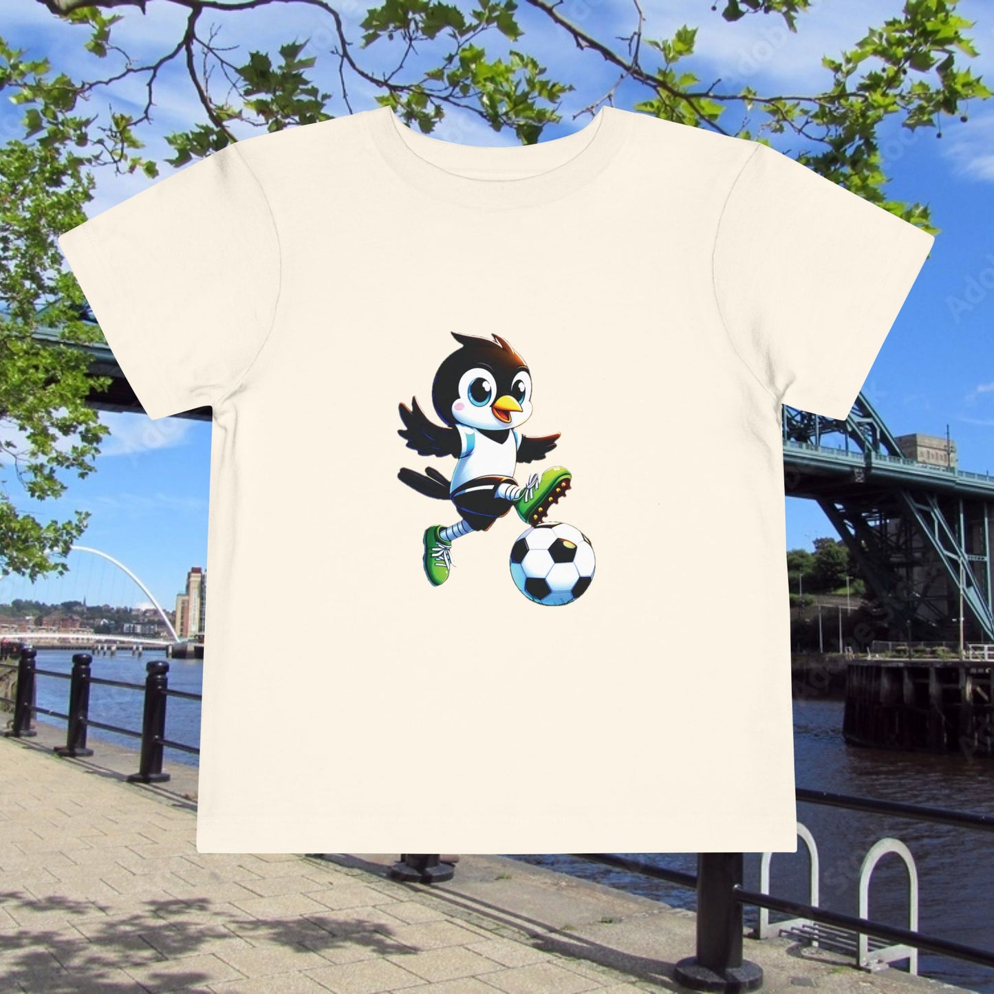 Newcastle United Mini Mag Striker Toddler Tee