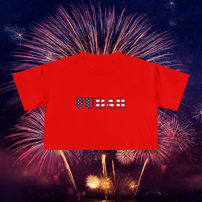 USA FUBAR Women's Crop Tee
