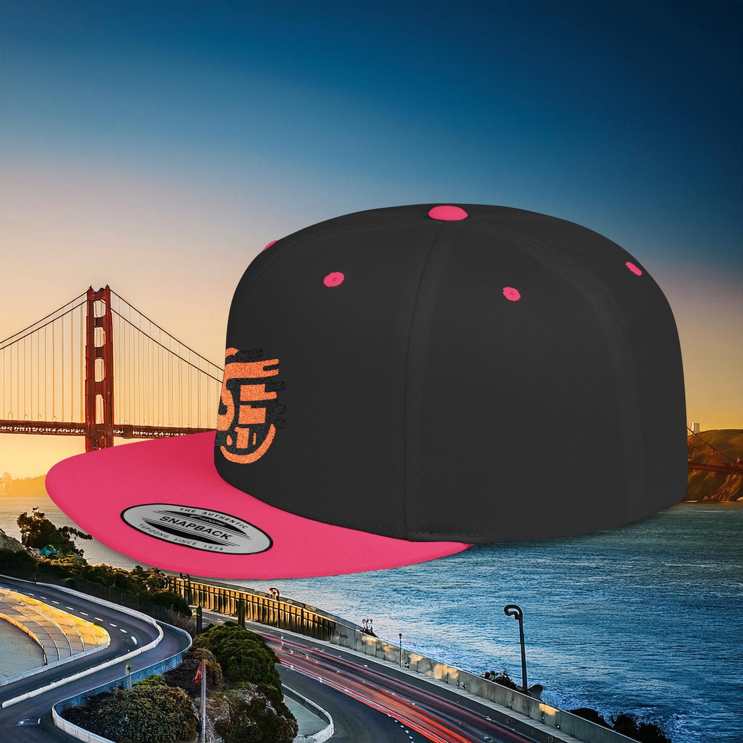San Francisco SF Flat Bill Snapback