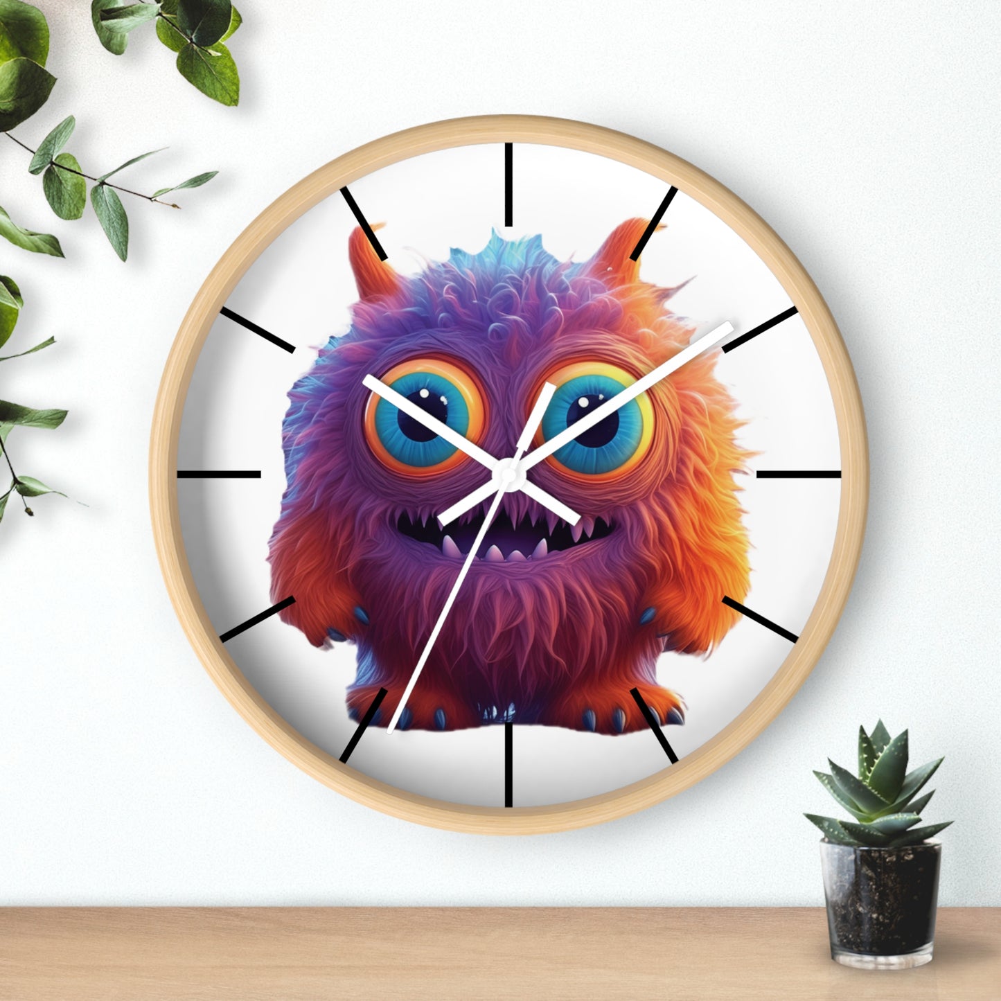 Little Monster Wall Clock