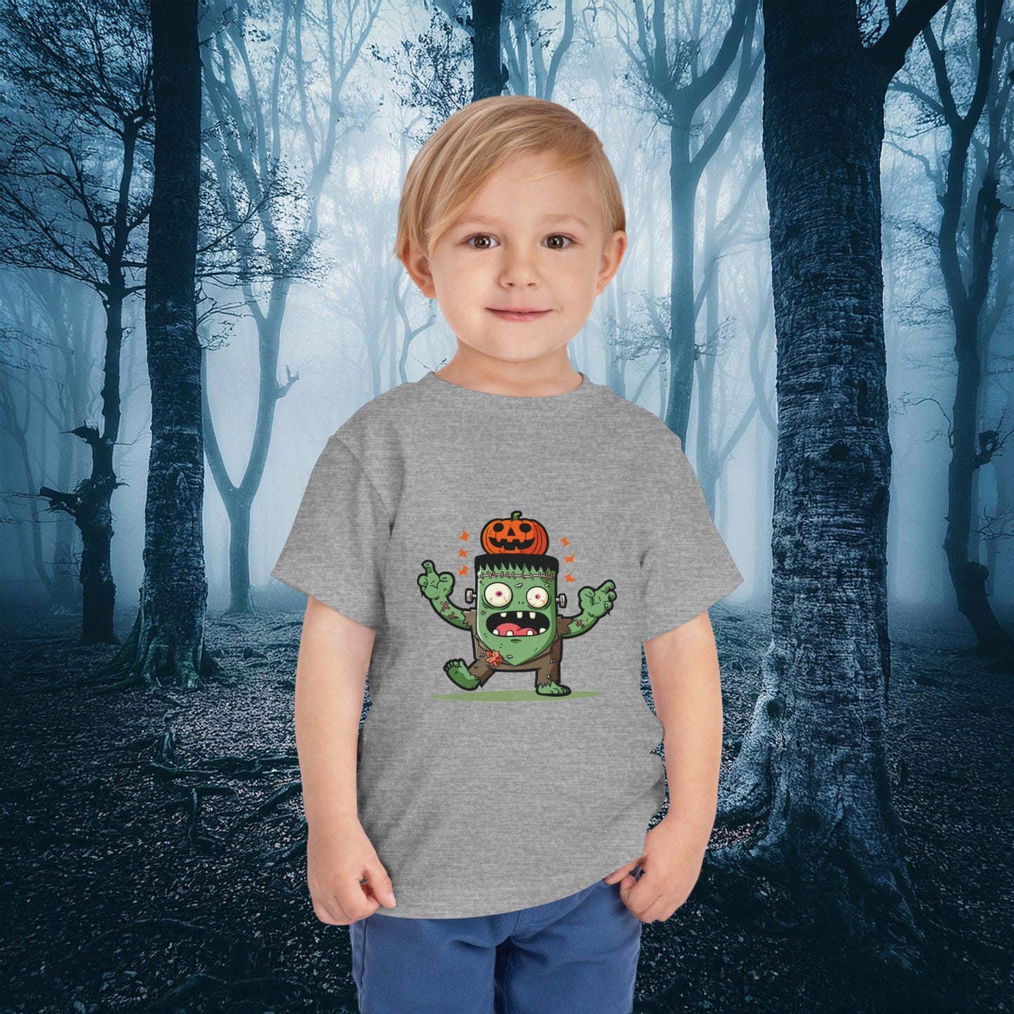 Little Frankenstein's Monster Toddler Tee